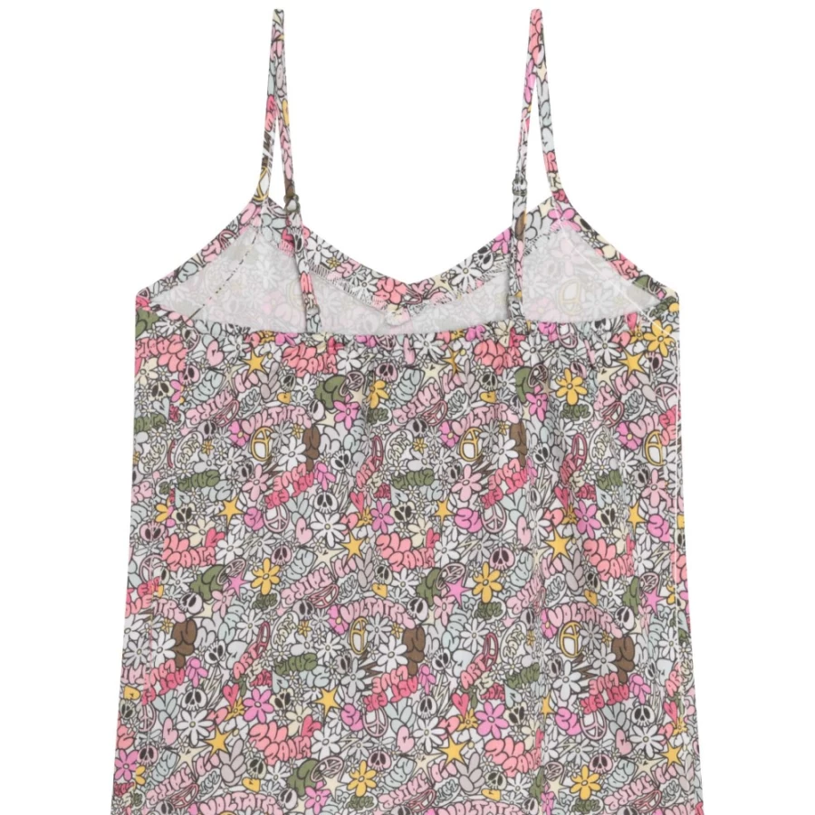 ZADIG & VOLTAIRE Girls Raspberry Printed Camisole Top with Adjustable Straps