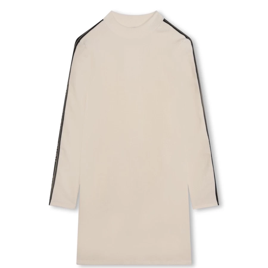 MICHAEL KORS Girls Cream Corduroy Dress | Classic & Comfortable Outfit