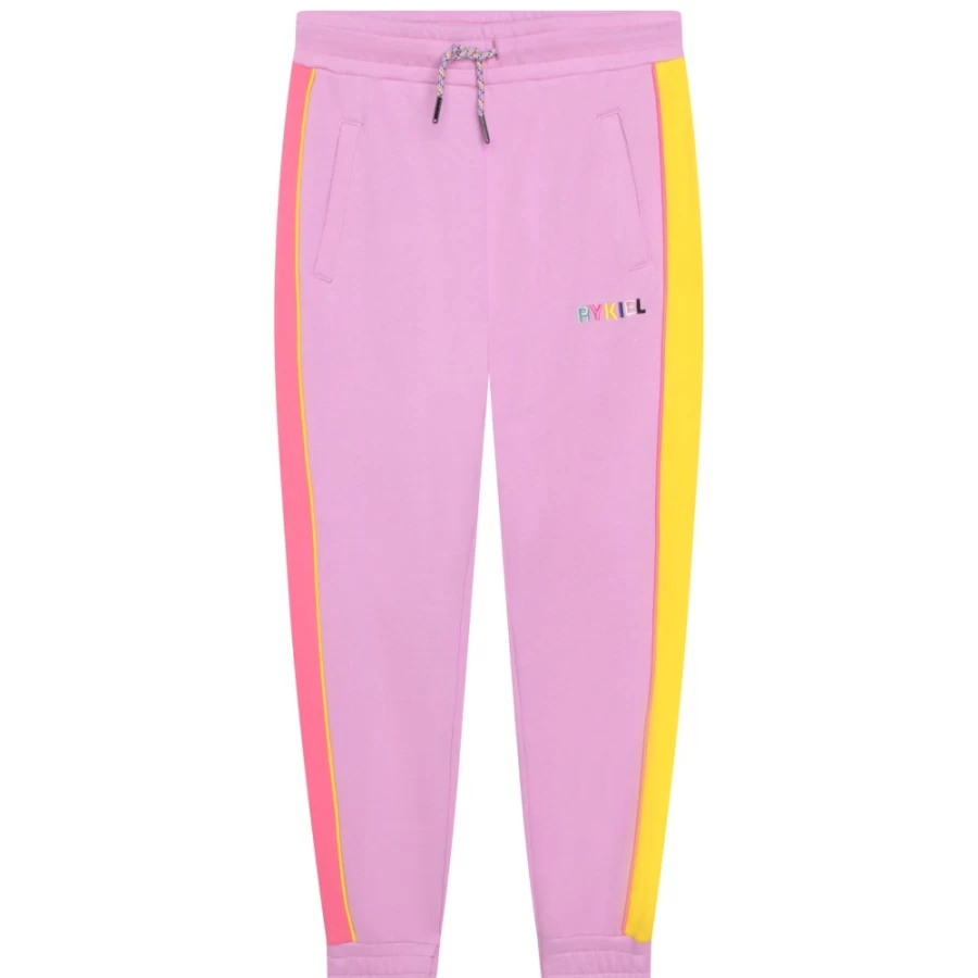 SONIA RYKIEL Girls Lilac Jogging Pants for Comfortable Running & Casual Wear