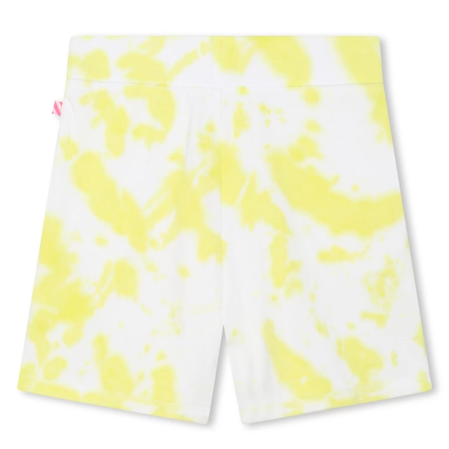BILLIEBLUSH Girls' Fleece Shorts in Lemon - Soft & Comfortable