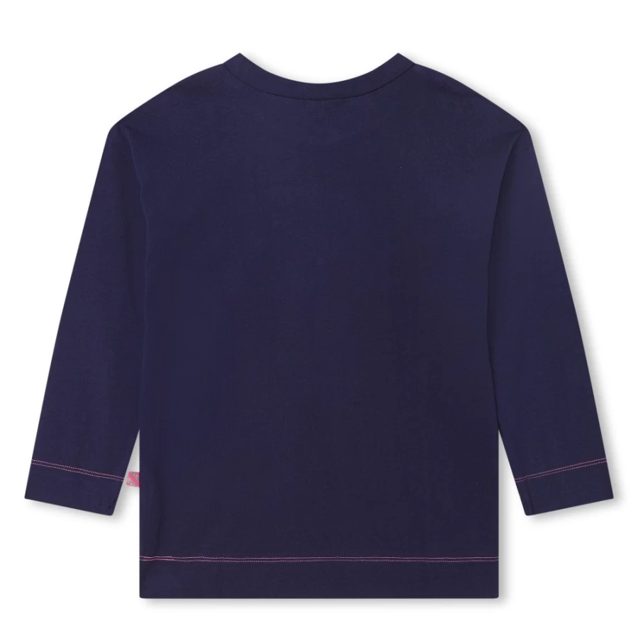 BILLIEBLUSH Navy 3/4-Sleeve T-Shirt for Girls