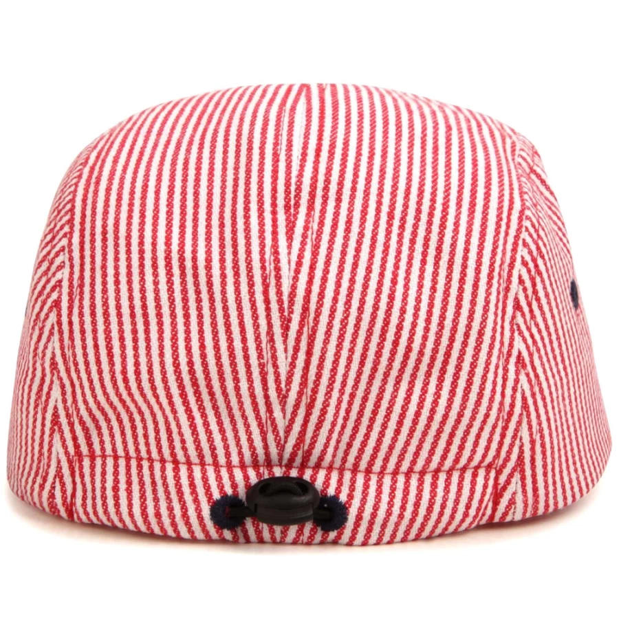 KENZO KIDS Girls Cream Striped Cotton Cap