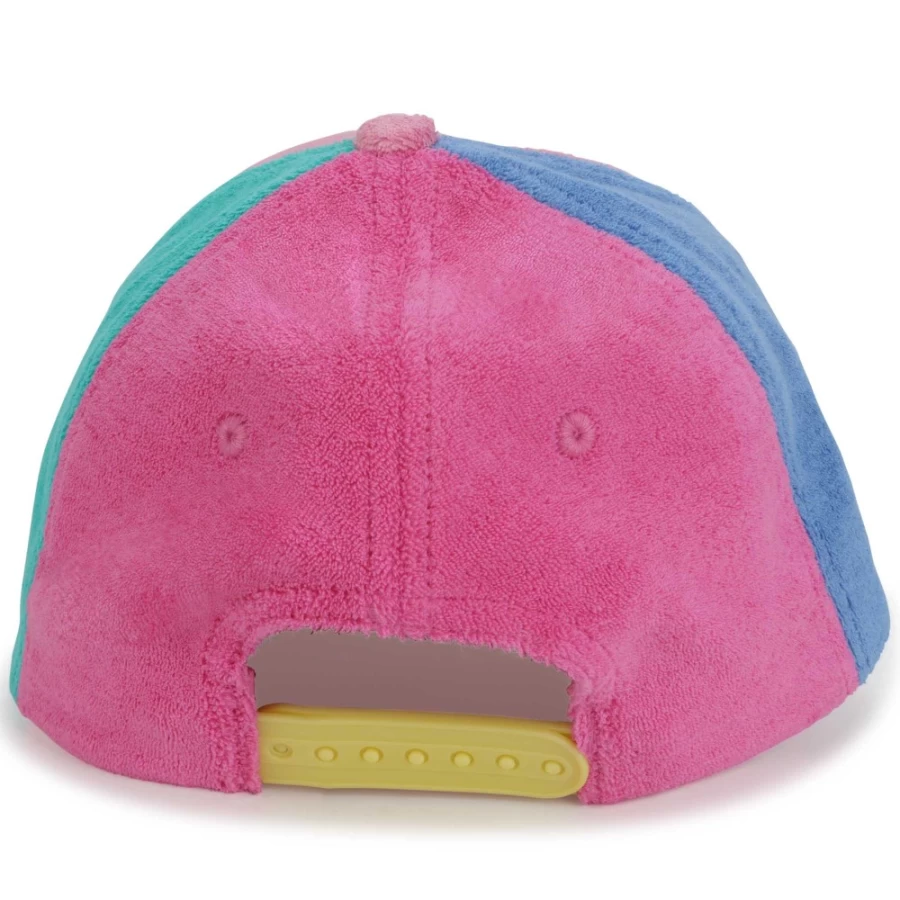MARC JACOBS Embroidered Terry Cloth Cap for Girls - Multicoloured Fashion Hat