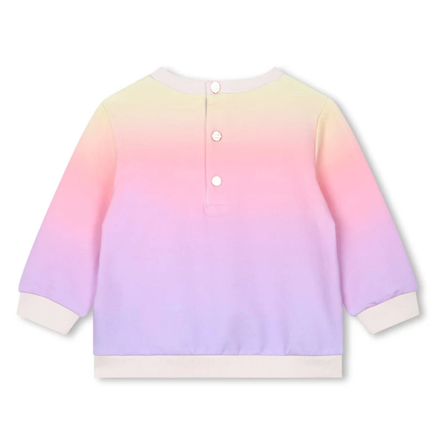 CARREMENT BEAU Embroidered Sweatshirt for Girls - Multicoloured Design