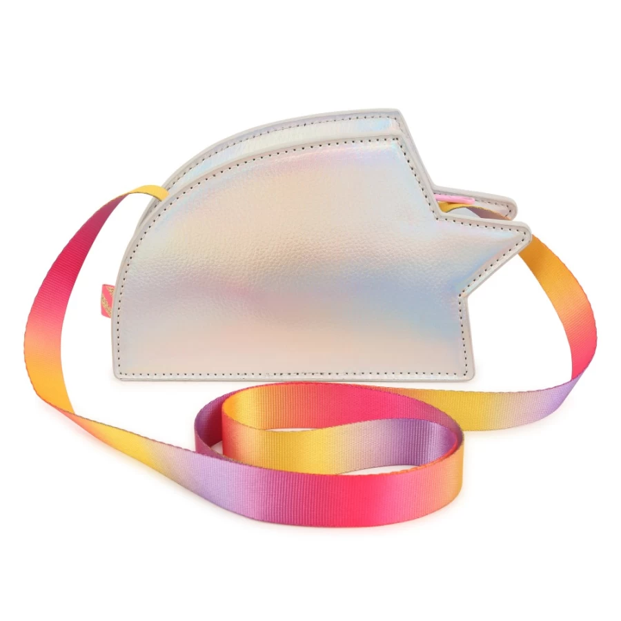 BILLIEBLUSH White Rainbow Handbag for Girls - Stylish & Trendy Women's Fashion Accessory