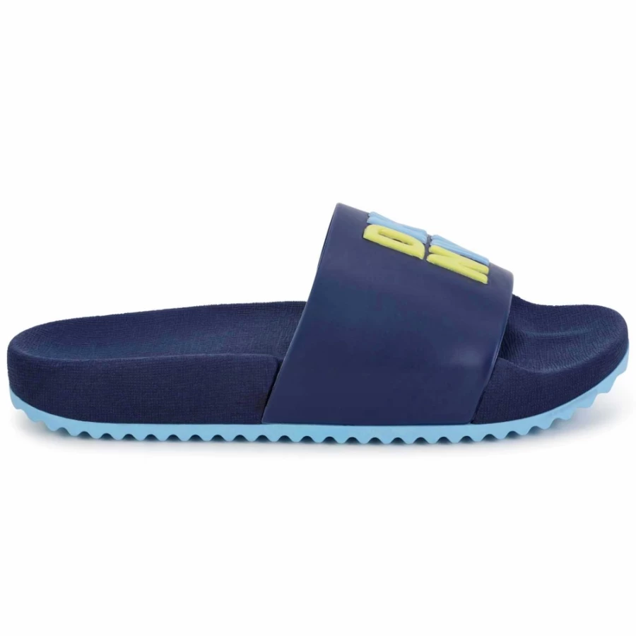 DKNY Girls' Blue PVC Sandals for Comfort and Style