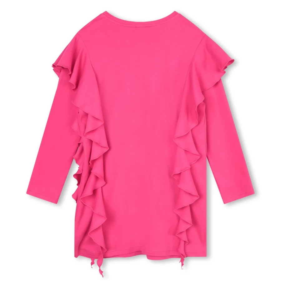 GIVENCHY Girl's Pink Pep'S Straight Printed Cotton Dress