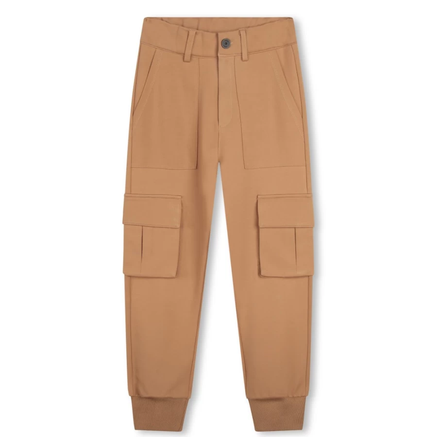 BOSS Girl's Stone Multi-Pocket Trousers for Stylish Comfort