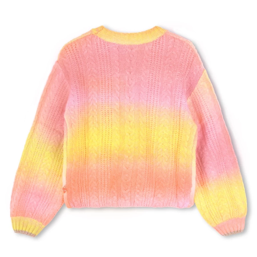 BILLIEBLUSH Lilac Gradient Knitted Jumper for Girls