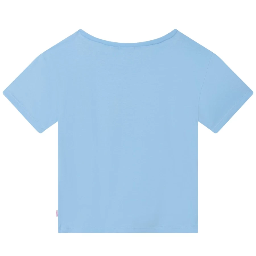 BILLIEBLUSH Pale Blue Short-Sleeved T-Shirt for Girls