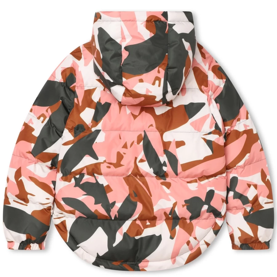 AIGLE Ivory Water-Repellent Puffer Jacket for Girls - Warm Winter Coat