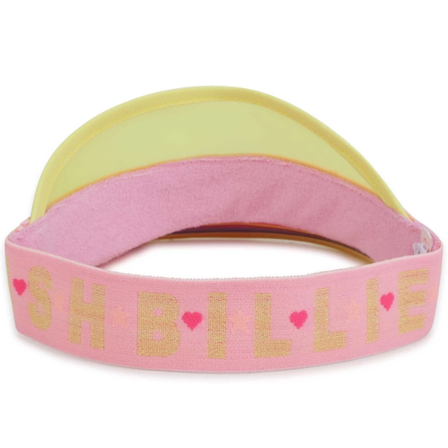 Pink BILLIEBLUSH Plastic Visor for Girls - Custom Logo Face Shield