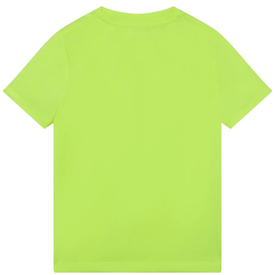 MARC JACOBS Girls' Ochre Short-Sleeved Cotton T-Shirt for Kids