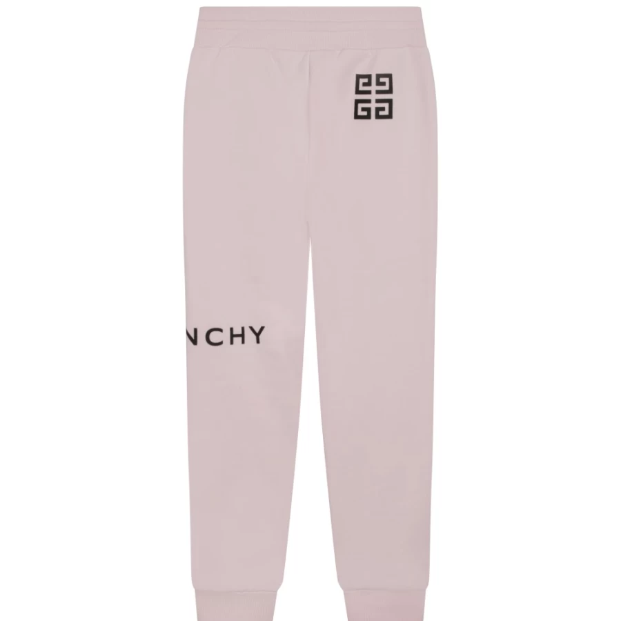 Givenchy Girls' Marshmallow Fleece Jogging Pants - Soft Comfort & Style (44Z)