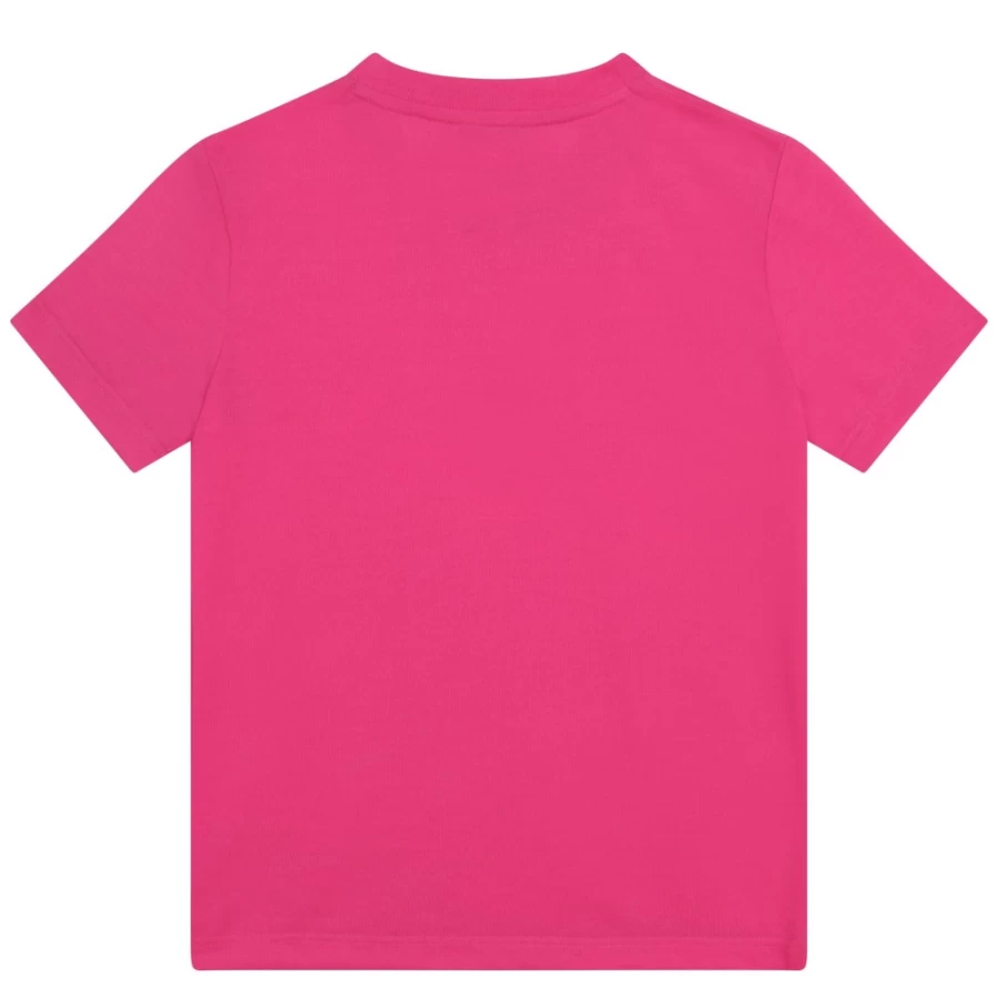 MARC JACOBS Girls Fuschia Short-Sleeved T-Shirt for Kids