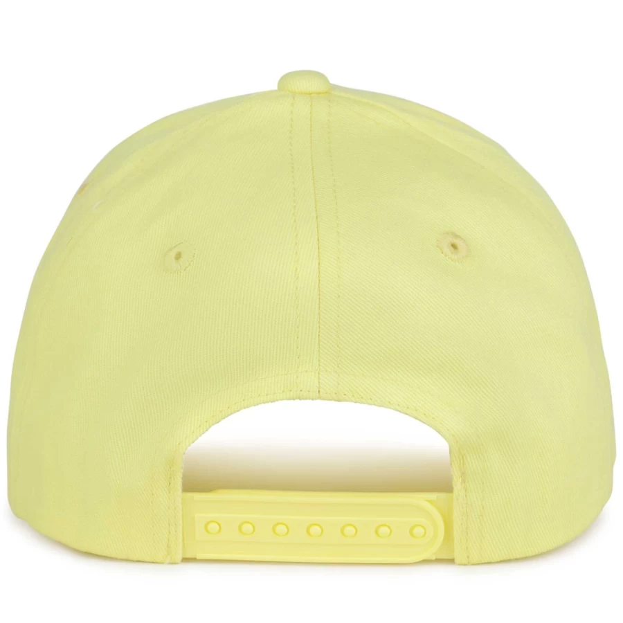 DKNY Girls' Lemon Adjustable Cotton Cap - Stylish & Comfortable Summer Hat