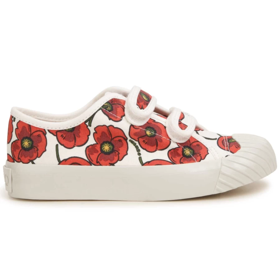 KENZO KIDS Cream Sneakers for Girls | Stylish Comfortable Kids Shoes