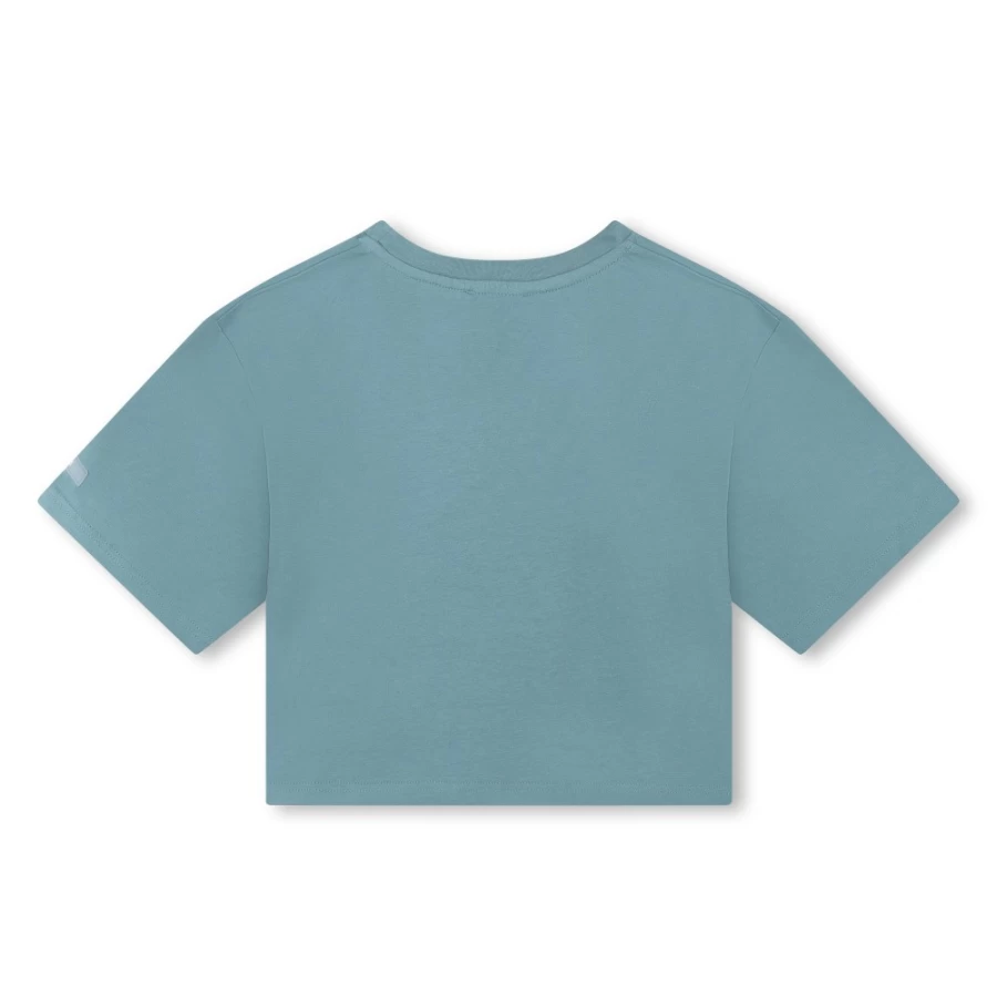 DKNY Girls' Short-Sleeve Cotton T-Shirt for Comfort & Style