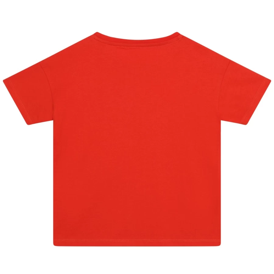 KENZO KIDS Girl's Poppy Short Sleeve Tee-Shirt - Stylish Cotton Top for Girls