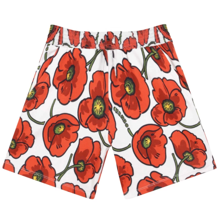 KENZO KIDS Girls Cream Short - Stylish & Comfortable Shorts for Girls