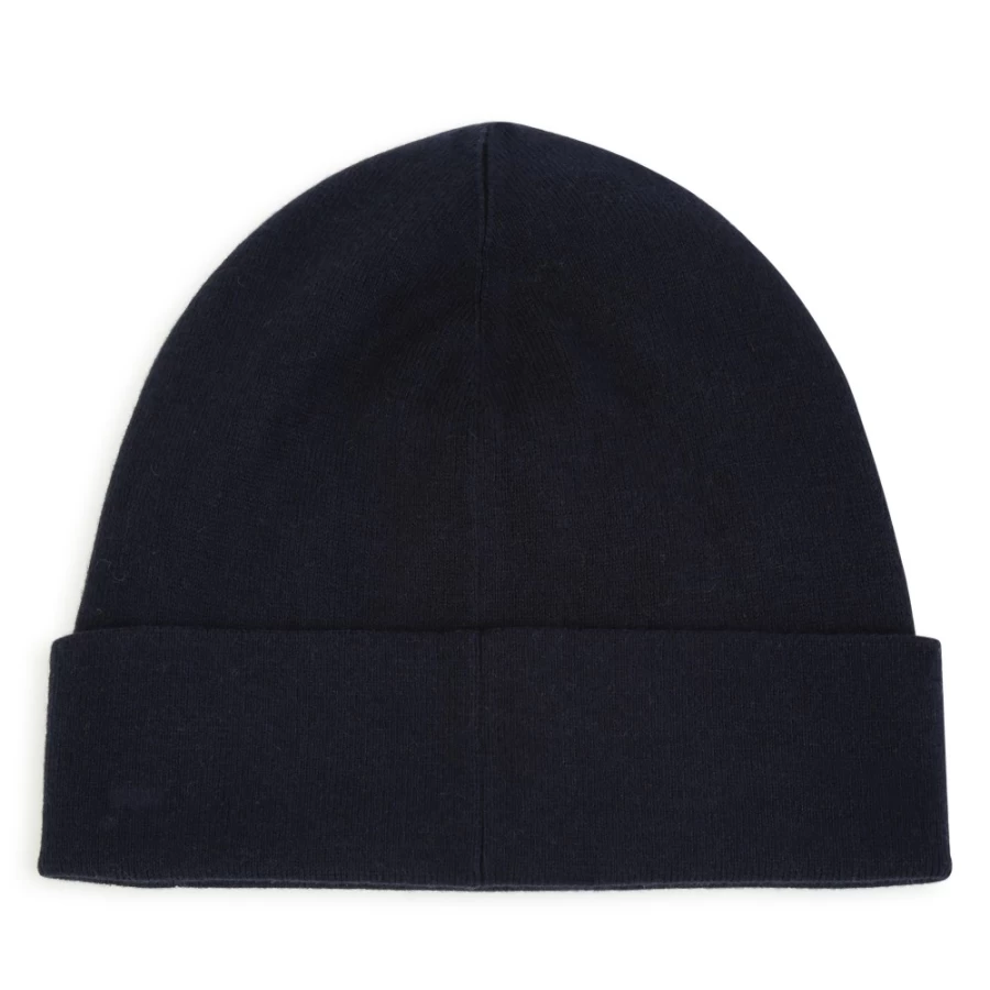 LANVIN Navy Turn-Up Hat for Girls - Stylish & Comfortable