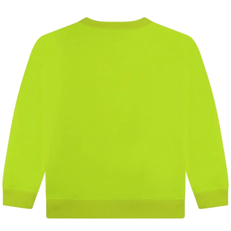 MARC JACOBS Girls' Ochre Fleece Sweatshirt | Cozy Pullover for Kids