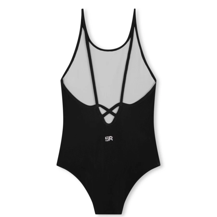 SONIA RYKIEL Black One-Piece Swimsuits for Girls - Stylish Comfort Swimwear