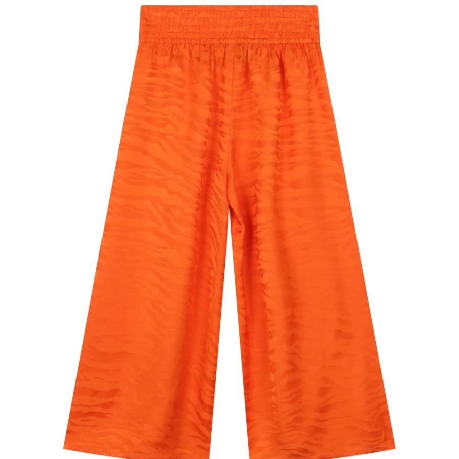 KENZO KIDS Girls' Orange Culottes | Stylish and Comfortable