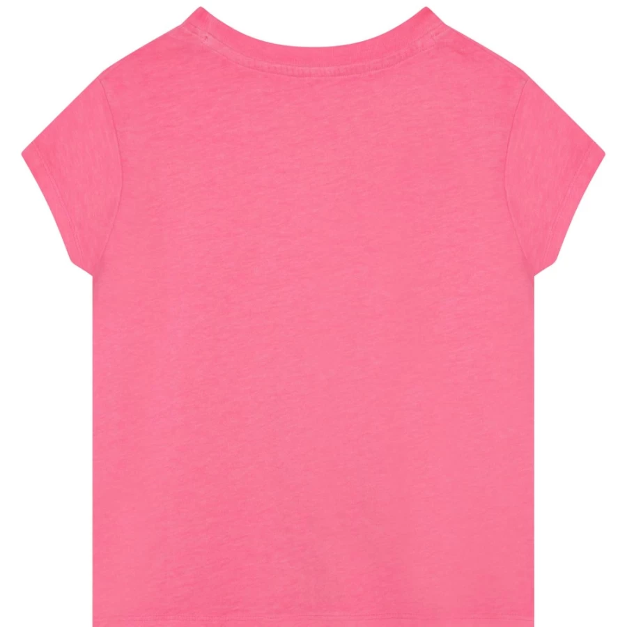 ZADIG & VOLTAIRE Girls Pink Blush Printed T-Shirt