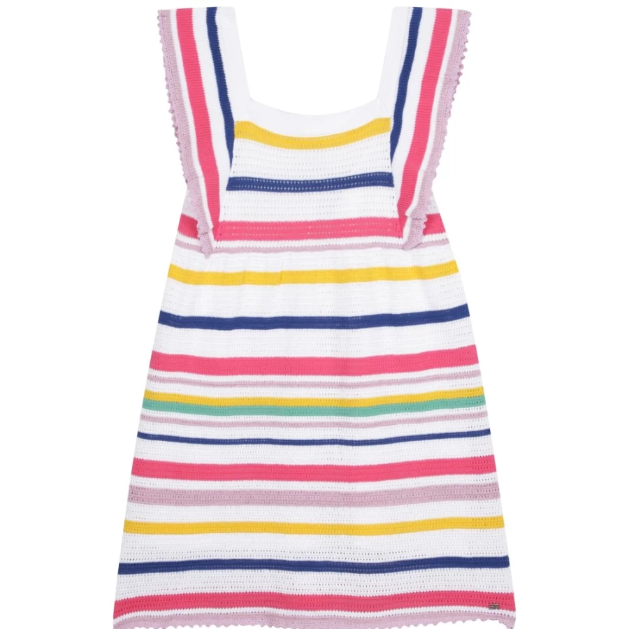 SONIA RYKIEL Girls Multicoloured Sleeveless Tricot Dress