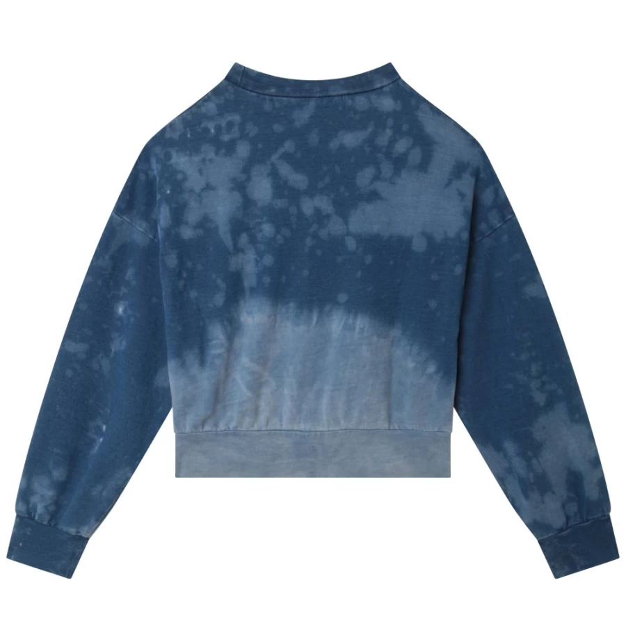 DKNY Girls' Unique Color Fleece Sweatshirt - Cozy & Stylish Pullover for Kids