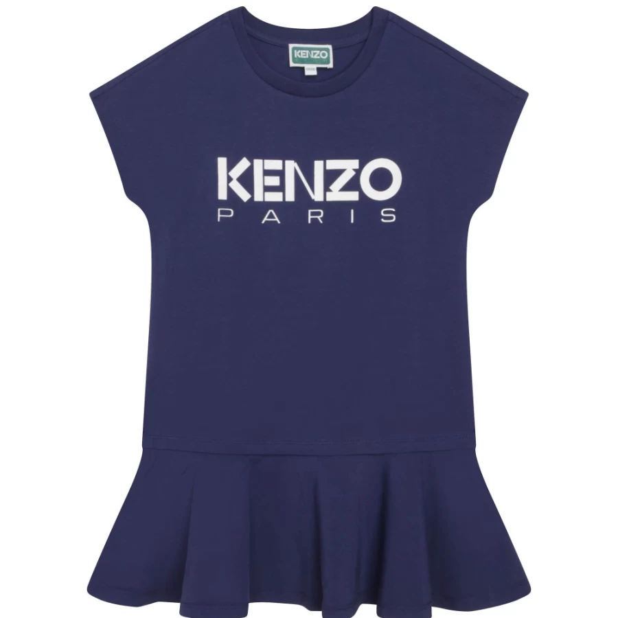 KENZO KIDS Blue Dress for Girls - Stylish and Comfortable