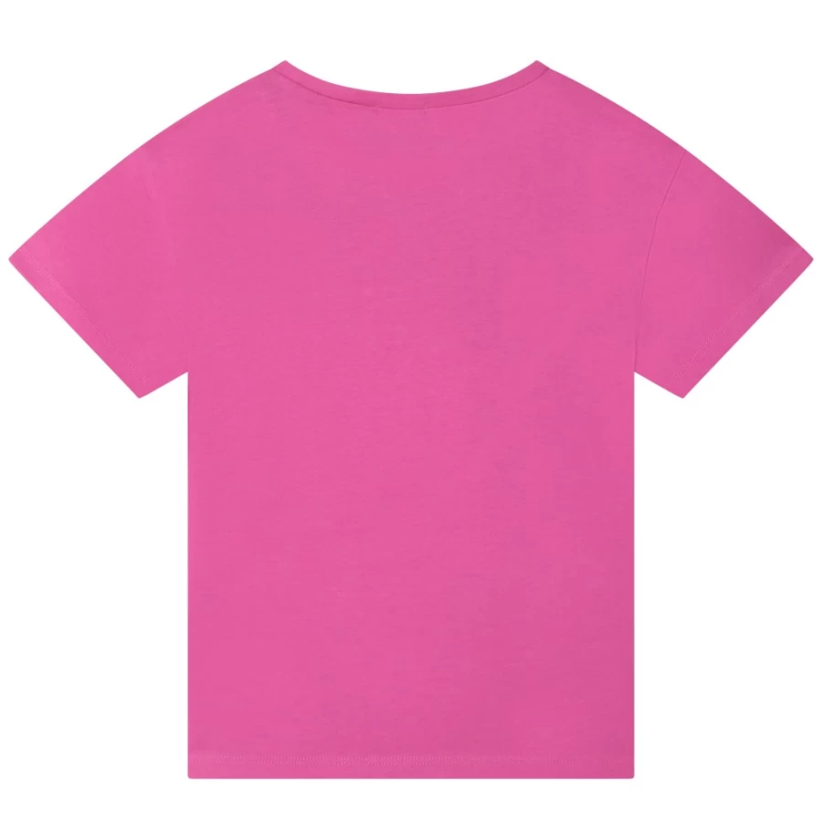 BILLIEBLUSH Girls' Raspberry Short-Sleeved T-Shirt for Kids