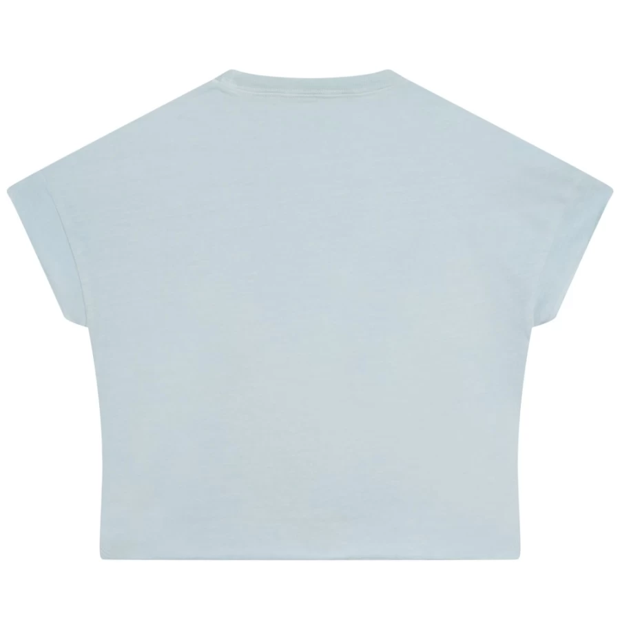 ZADIG & VOLTAIRE Girls' Pale Blue Printed Graphic T-Shirt